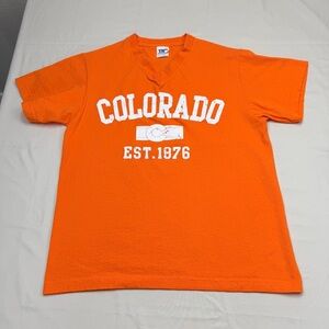 Men's Bright Orange Colorado Graphic T-Shirt